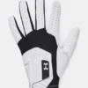 Under Armour UA Iso-Chill Golf Glove - White/Black 1 Under Armour UA Iso-Chill Golf Glove - White/Black -Golf Gear Shop 1370277 001 SLF SL