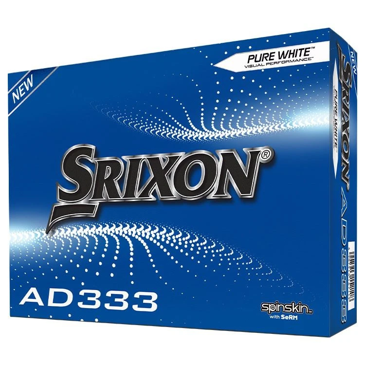 Srixon AD333 Golf Balls (12 Balls) 3 Srixon AD333 Golf Balls (12 Balls)