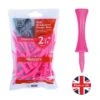 Masters Golf Plastic Graduated Tees 2 1/4" Pink 1 Masters Golf Plastic Graduated Tees 2 1/4" Pink -Golf Gear Shop 2 514 s