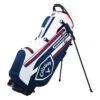 Callaway Chev Dry Stand Bag 21 - Navy/White/Red 2 Callaway Chev Dry Stand Bag 21 - Navy/White/Red -Golf Gear Shop 5121003 bg cg stn chev dry nvy wht rd 21 tq front 2