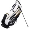 Callaway Chev Dry Stand Bag 21 - Black/White/Gold -Golf Gear Shop Callaway Chev Dry Golf Stand Bag Black White Gold 1