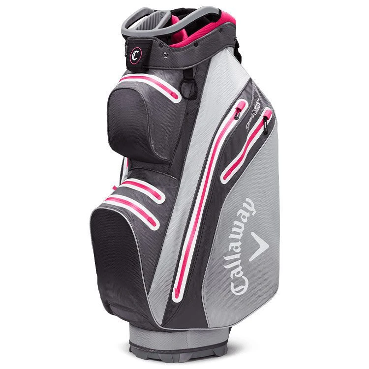 Callaway Org 14 Hyper Dry Golf Cart Bag - Charcoal/Silver/Pink 3 Callaway Org 14 Hyper Dry Golf Cart Bag - Charcoal/Silver/Pink