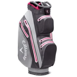 Callaway Org 14 Hyper Dry Golf Cart Bag - Charcoal/Silver/Pink 9 Callaway Org 14 Hyper Dry Golf Cart Bag - Charcoal/Silver/Pink -Golf Gear Shop Callaway Org 14 Hyper Dry Golf Cart Bag Charcoal Silver Pink 3
