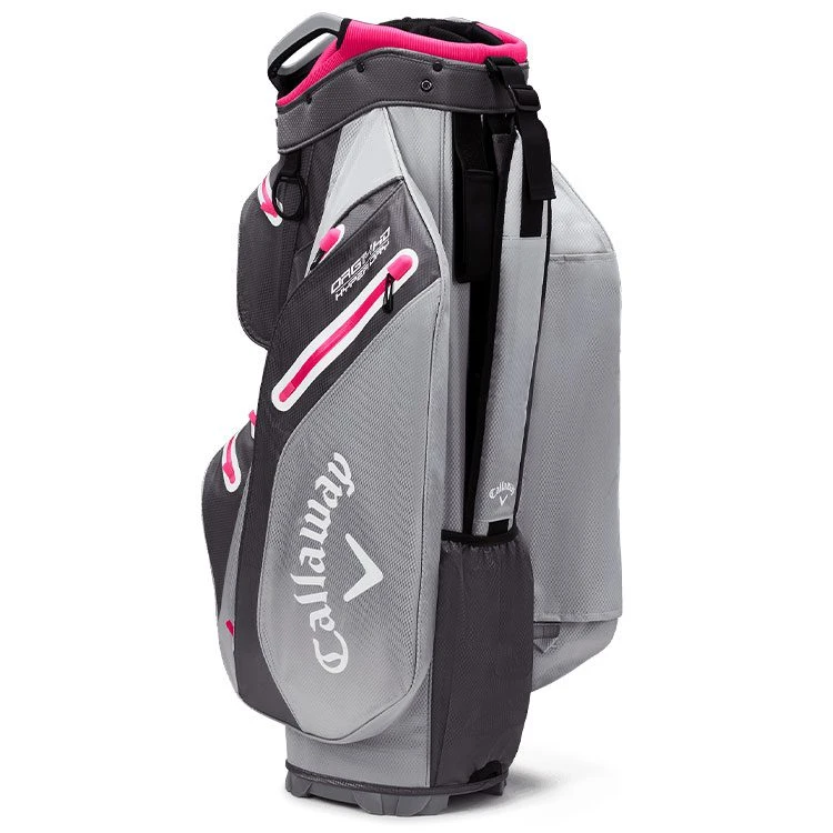 Callaway Org 14 Hyper Dry Golf Cart Bag - Charcoal/Silver/Pink 7 Callaway Org 14 Hyper Dry Golf Cart Bag - Charcoal/Silver/Pink - Image 5