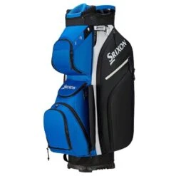 Srixon Premium Golf Cart Bag 16 Srixon Premium Golf Cart Bag -Golf Gear Shop Srixon Premium Cart Bag Blue Black 1