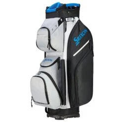 Srixon Premium Golf Cart Bag 15 Srixon Premium Golf Cart Bag -Golf Gear Shop Srixon Premium Cart Bag Grey Black 1