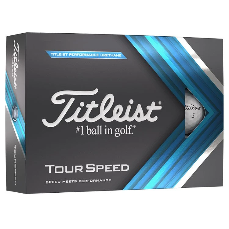 Titleist Tour Speed Golf Balls 2022 - White (12 Balls) 3 Titleist Tour Speed Golf Balls 2022 - White (12 Balls)
