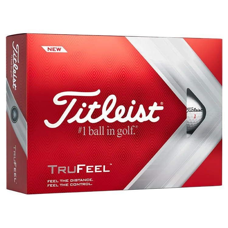 Titleist TruFeel Golf Balls (12 Pack) 2022 - White 3 Titleist TruFeel Golf Balls (12 Pack) 2022 - White