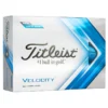 Titleist Velocity Golf Balls 2022 - Blue (12 Balls) -Golf Gear Shop Titleist 2022 Velocity Golf Balls Blue 1