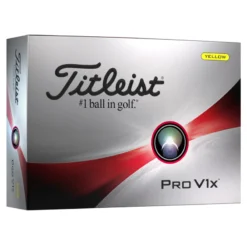 Titleist Pro V1x Golf Balls 2023 - Yellow