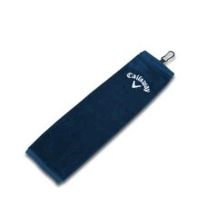 Callaway Tri Fold Towel - Navy