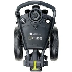 Motocaddy CUBE Push Trolley - Graphite/Lime -Golf Gear Shop cube lime 5