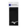 Mizuno Microfibre Cart Golf Towel - Black 2 Mizuno Microfibre Cart Golf Towel - Black -Golf Gear Shop mizuno towel black