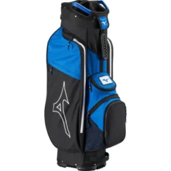 Mizuno Light Weight 7-Way Cart Bag - Blue/Black -Golf Gear Shop mizuno light weight cart bag 7 way blue black 3