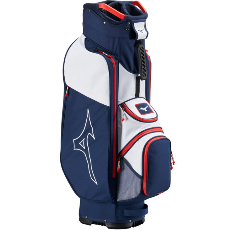 Mizuno Light Weight 7-Way Cart Bag - Navy/White 5 Mizuno Light Weight 7-Way Cart Bag - Navy/White - Image 3