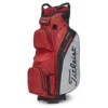 Titleist 2023 Cart 14 StaDry Golf Cart Bag - Dark Red/Grey/Black 1 Titleist 2023 Cart 14 StaDry Golf Cart Bag - Dark Red/Grey/Black -Golf Gear Shop p1gn1j5fv11pqt14mb1roq126b13512o