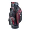 Motocaddy Pro-Series Cart Bag - Black/Red -Golf Gear Shop pro series 2021 red black