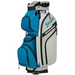 Srixon Premium Golf Cart Bag 17 Srixon Premium Golf Cart Bag -Golf Gear Shop srixon premium cart bag aquagrey 1