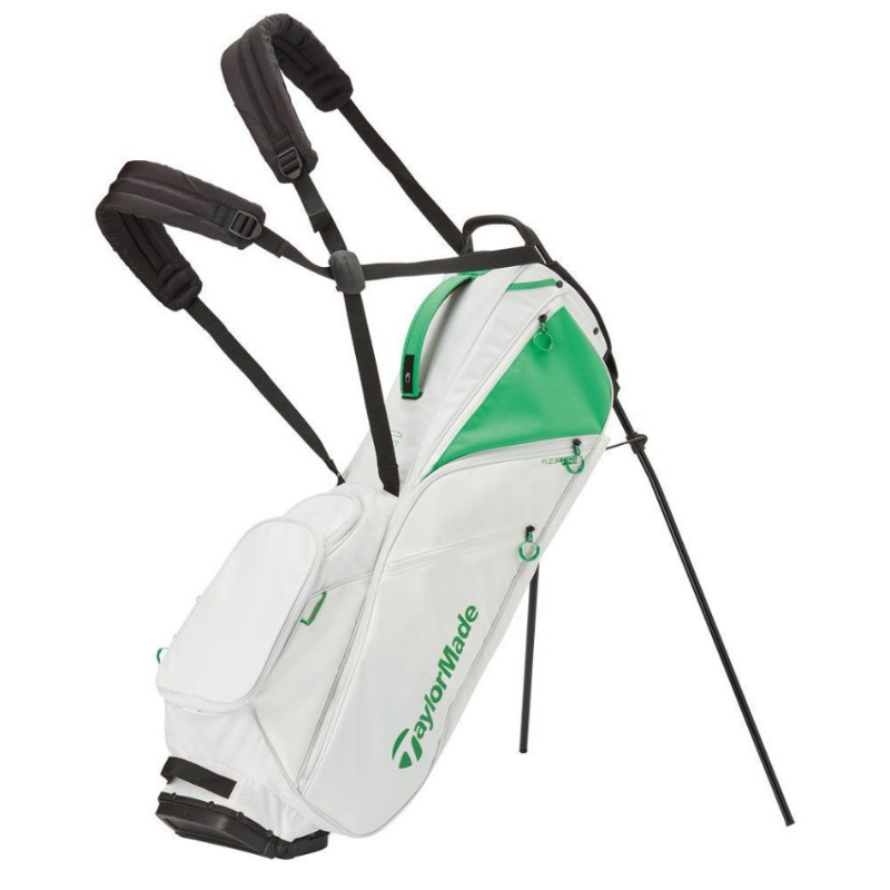 TaylorMade FlexTech Lite Golf Stand Bag - White/Green 3 TaylorMade FlexTech Lite Golf Stand Bag - White/Green