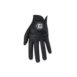 FootJoy Men's WeatherSof Glove - Black -Golf Gear Shop weathersof black g